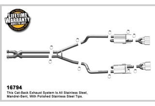 Cadillac XLR Exhaust