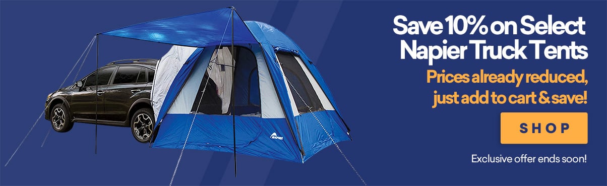 Save 10% on Napier Tents!