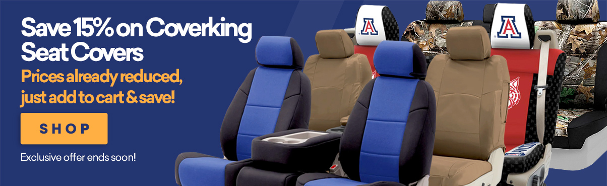 Save 15% on Coverking Seat Covers!