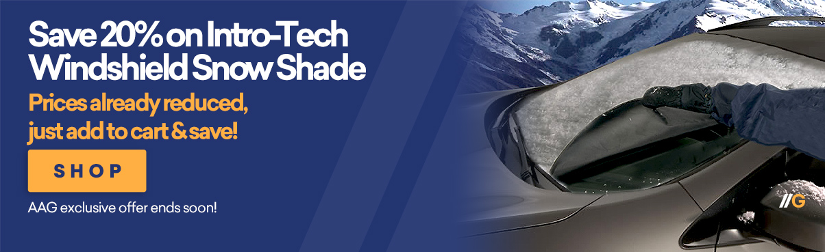 Save 20% on Intro-Tech Windshield Snow Shade!
