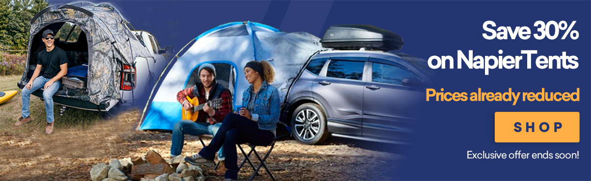 Save 30% on Napier Tents!
