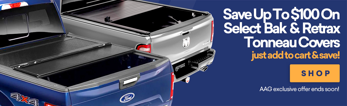 Save $100 on Select Tonneau Covers!