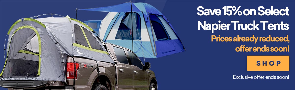 Save 15% on Napier Tents!
