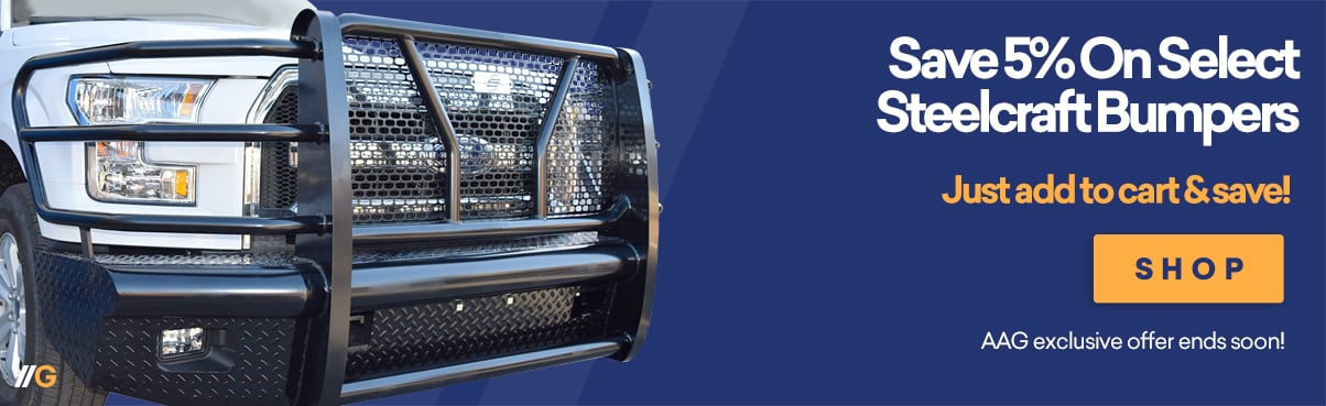 Save big on Magnum Side Steps and Bumpers!