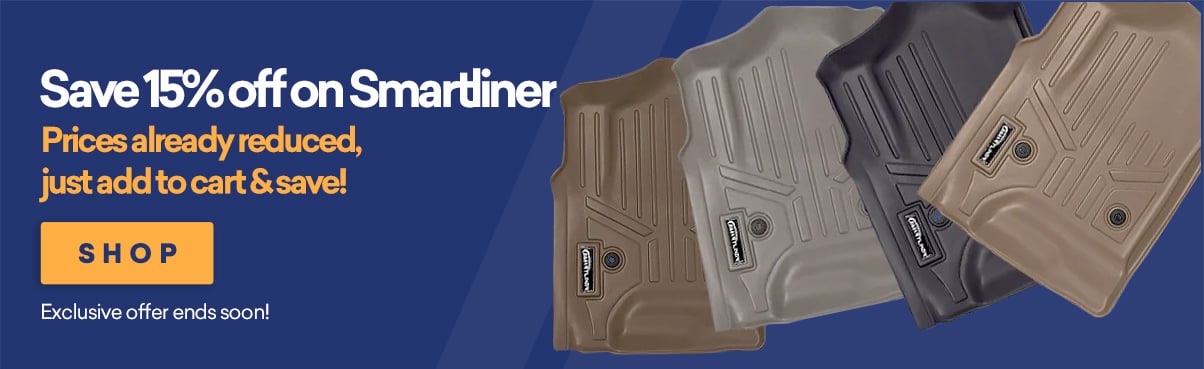 15% Off Smartliner Floor Liners!