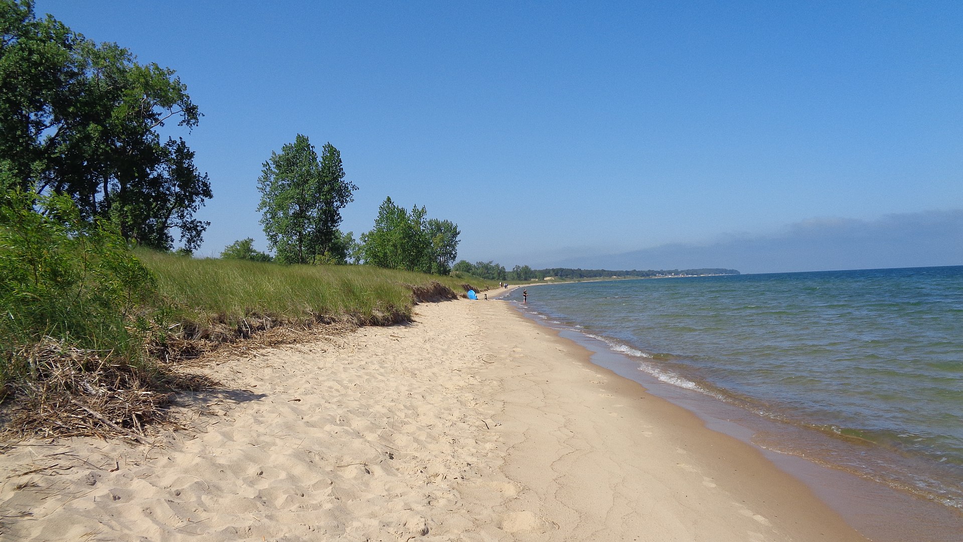 port crescent state park, michigan