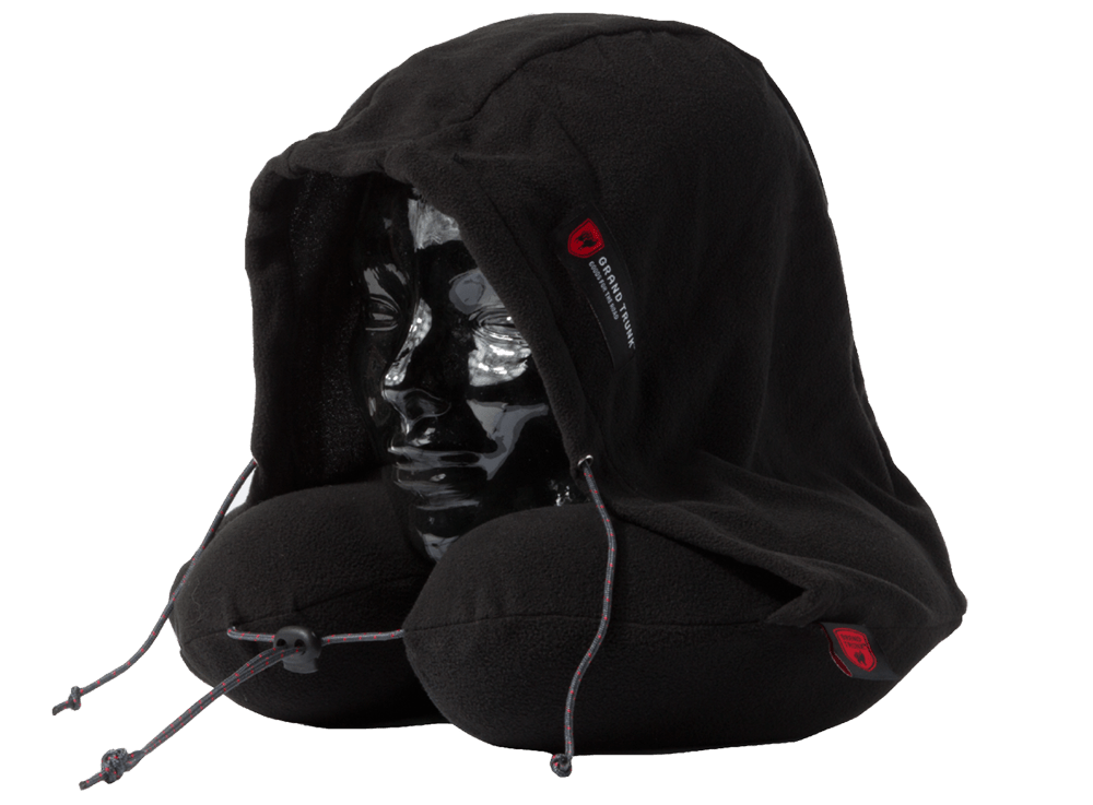 hooded travel pillow