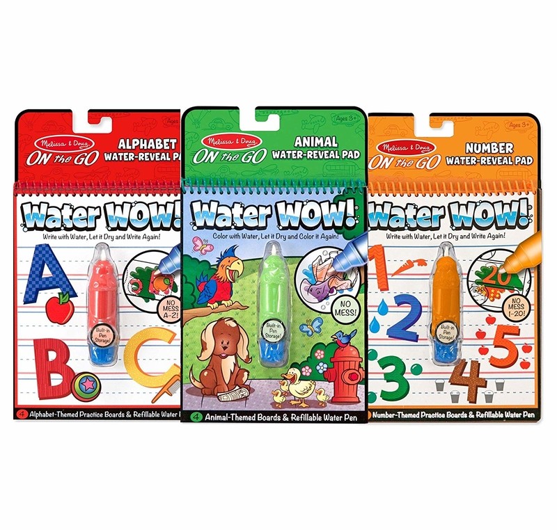 water wow travel activity pads