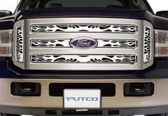 Ford F350 Putco Flaming Inferno Grille