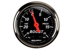 Pontiac GTO Autometer Designer Black Series Gauge
