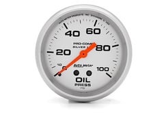 Toyota RAV4 Autometer Silver Series Gauges