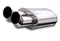 Porsche 928 MagnaFlow Polished Stainless Steel Street Series Muffler With Tip