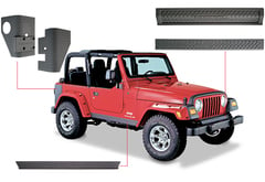 Jeep Wrangler Bushwacker Trail Armor Jeep Body Kit