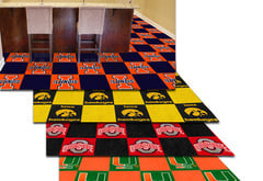 Fanmats NCAA Carpet Floor Tiles