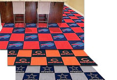 Fanmats NFL Carpet Floor Tiles