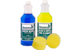 Lane's Super Blue Tire Gloss Shine & Clean Kit
