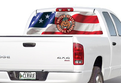 Nissan Frontier Window Canvas Military Window Graphic