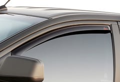 Ford F350 EGR In-Channel Matte Black Deflectors