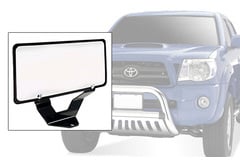 GMC Sierra Steelcraft Bull Bar License Plate Relocation Kit