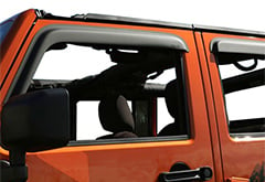 Rugged Ridge Tape-On Window Vent Visors