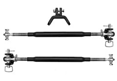 BulletProof Hitches Frame-Mounted Hitch Stabilizer Bars
