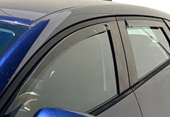 Ford Fiesta WELLVisors In-Channel Window Deflectors