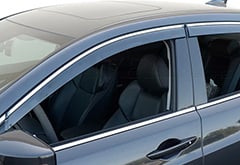 Lexus GS350 WELLVisors Tape-On Window Deflectors