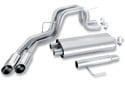 Image is representative of Borla Exhaust System.<br/>Due to variations in monitor settings and differences in vehicle models, your specific part number (140291) may vary.