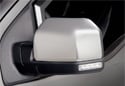 Image is representative of Putco Chrome Trim Mirror Covers.<br/>Due to variations in monitor settings and differences in vehicle models, your specific part number (401755) may vary.