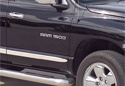 Putco Chrome Trim Side Molding Covers