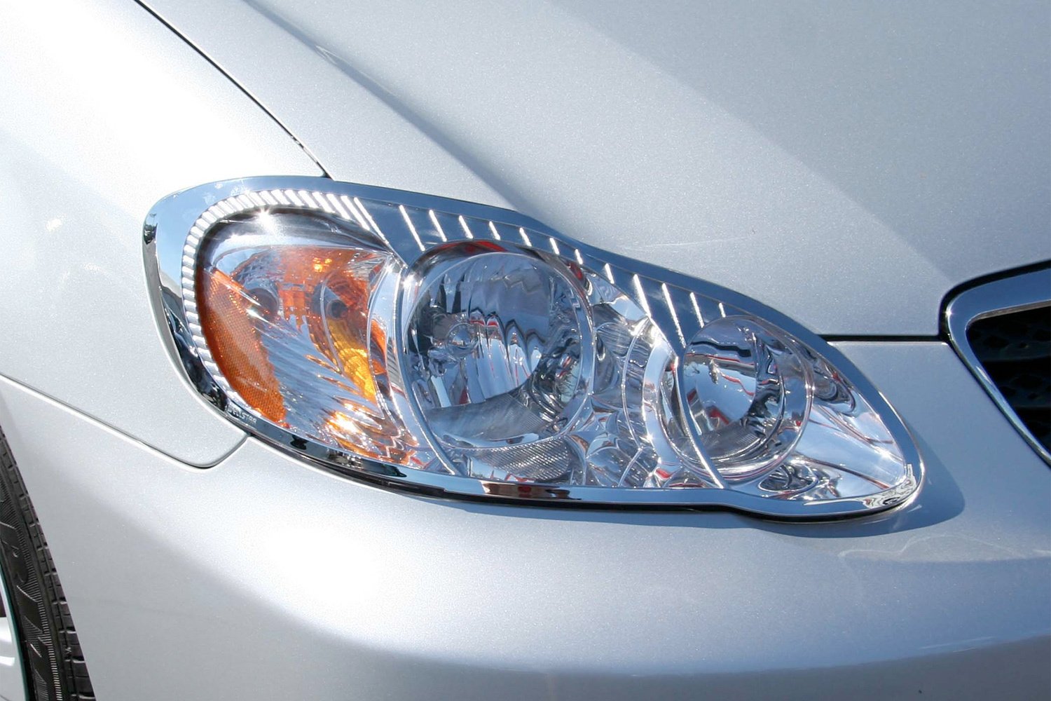 Putco Chrome Headlight Trim, Chrome Headlight Covers