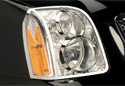 Putco Chrome Trim Head Lamp Covers