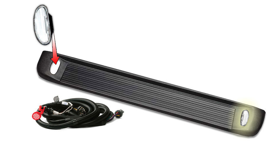 BAK Running Board Lights, BAK Side Step Lighting Kit custom auto wiring harness manufacturer 