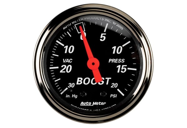 Autometer Designer Black Series Gauge