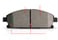 Image is representative of Power Stop Z16 Evolution Ceramic Brake Pads.<br/>Due to variations in monitor settings and differences in vehicle models, your specific part number (16-537) may vary.