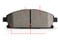 Image is representative of Power Stop Z16 Evolution Ceramic Brake Pads.<br/>Due to variations in monitor settings and differences in vehicle models, your specific part number (16-787) may vary.