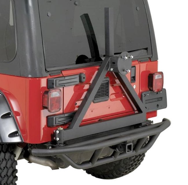 Rugged Ridge Rock Crawling Rear Tube Bumper