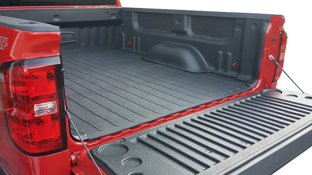 with Factory LED Bed Lights and Tailgate Work Surface DualLiner Bed Liner Fits 2021 Ford F-150 with 66 Bed 