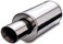 Image is representative of MagnaFlow Polished Stainless Steel Race Series Muffler With Tip.<br/>Due to variations in monitor settings and differences in vehicle models, your specific part number (14851) may vary.