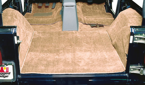1987-1995 Jeep Wrangler Rugged Ridge Deluxe Carpet Kit - Rugged Ridge  