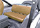 Image is representative of Rugged Ridge Rear Standard Bench Replacement Seat.<br/>Due to variations in monitor settings and differences in vehicle models, your specific part number (13461.09) may vary.
