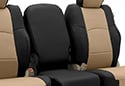 Image is representative of Coverking Leatherette Seat Covers.<br/>Due to variations in monitor settings and differences in vehicle models, your specific part number (CSCQ4BM7001) may vary.