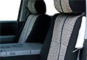 Image is representative of Coverking Saddle Blanket Seat Covers.<br/>Due to variations in monitor settings and differences in vehicle models, your specific part number (CSC1D1IN7111) may vary.