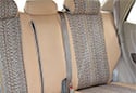 Image is representative of Coverking Saddle Blanket Seat Covers.<br/>Due to variations in monitor settings and differences in vehicle models, your specific part number (CSC1D1NS7535) may vary.