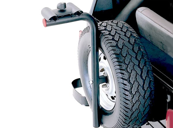 spare tire bike mount