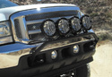 Image is representative of KC Hilites Front Light Bar.<br/>Due to variations in monitor settings and differences in vehicle models, your specific part number (7400) may vary.