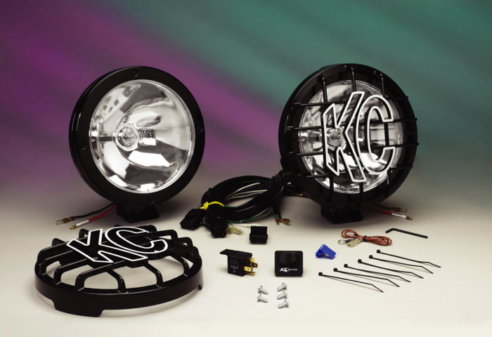 KC Hilites Rally 800 Round Long Range Light Kit wiring garage shop lights 