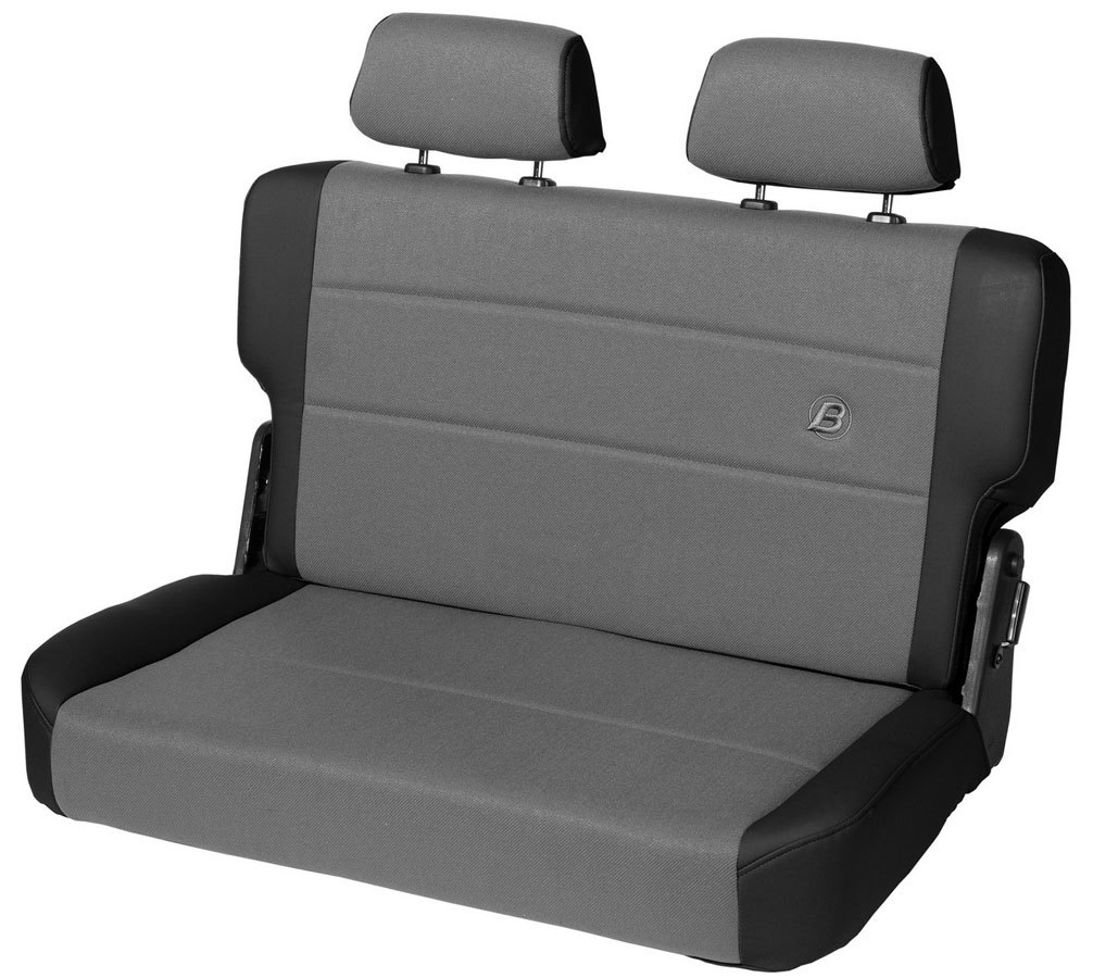 Bestop 39439 15 Wrangler TrailMax II Fold Tumble Rear Bench Seat