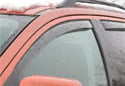 Image is representative of WeatherTech Window Deflector.<br/>Due to variations in monitor settings and differences in vehicle models, your specific part number (84278) may vary.