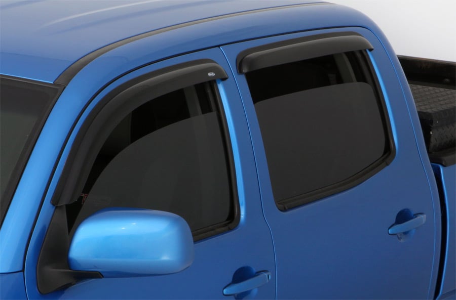 N280 Gevog 4-Piece Side Window Deflector Original Window Visors for 2010-2020 Toyota 4Runner Sun Rain Guard Ventvisor